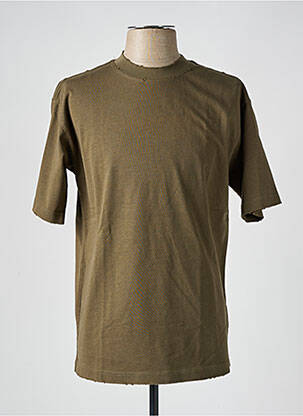 T-shirt coupe cintrée manches courtes vert IMPERIAL homme