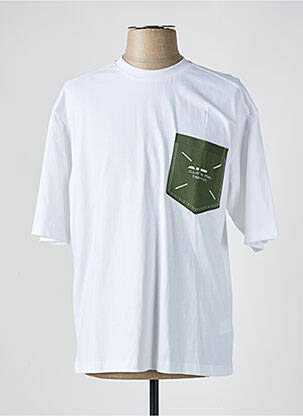 T-shirt coupe droite manches courtes blanc IMPERIAL homme