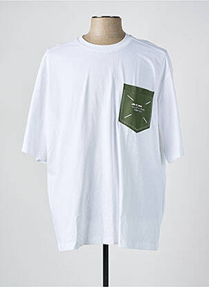 T-shirt coupe droite manches courtes blanc IMPERIAL homme