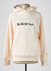 Sweat-shirt à capuche rose IMPERIAL pour homme seconde vue