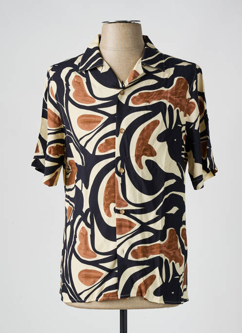 Chemise manches courtes noir IMPERIAL pour homme