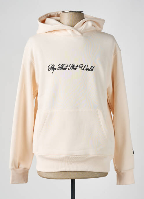 Sweat-shirt à capuche rose IMPERIAL pour homme