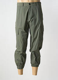 Pantalon cargo resserrée sur le bas taille normale vert IMPERIAL homme