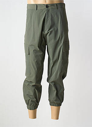 Pantalon cargo resserrée sur le bas taille normale vert IMPERIAL homme