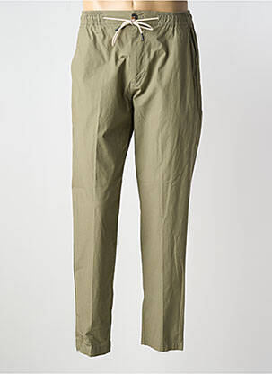 Pantalon chino tissage popeline taille normale vert IMPERIAL homme