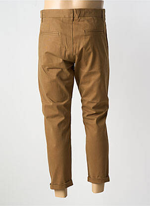 Pantalon chino tissage popeline taille normale marron IMPERIAL homme
