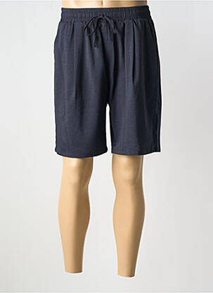 Bermuda taille élastique taille haute bleu IMPERIAL homme