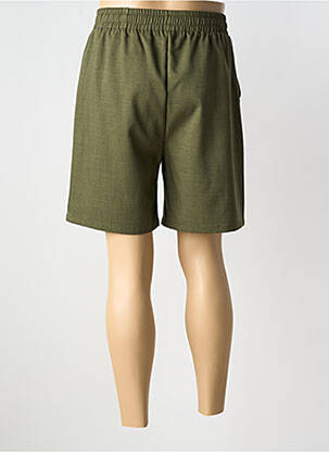 Bermuda taille élastique taille haute vert IMPERIAL homme