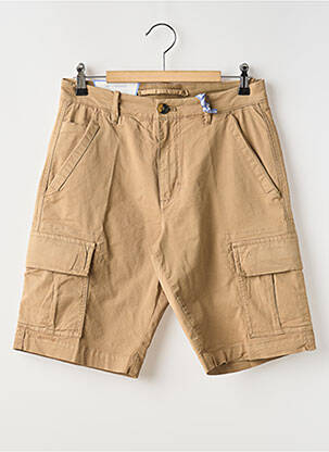 Bermuda multipoches taille normale beige IMPERIAL homme