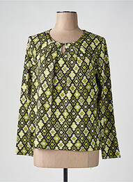 T-shirt manches longues manches longues vert FRANK WALDER femme