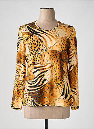T-shirt manches longues manches longues beige SOMMERMANN femme