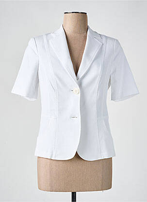 Blazer poches blanc FRANK WALDER femme