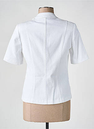 Blazer poches blanc FRANK WALDER femme