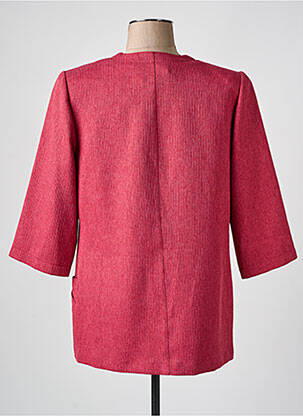 Veste casual epaulette rouge KARTING femme