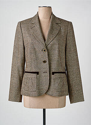 Blazer poches beige FRANK WALDER femme