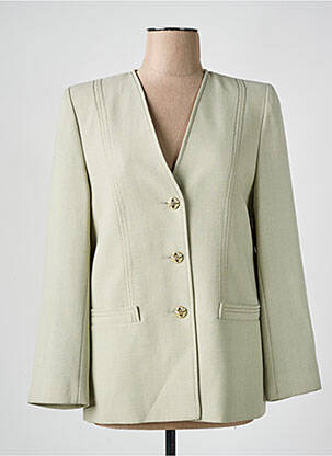 Veste chic poches vert NONET femme