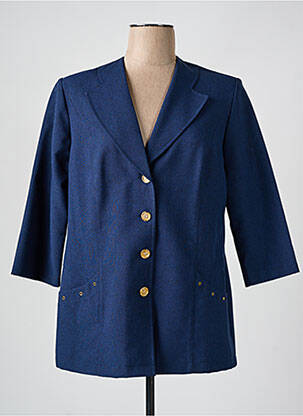 Blazer poches bleu KARTING femme