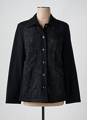 Veste casual coupe droite noir SOMMERMANN femme
