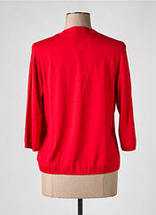 Blouse rouge FRANK WALDER pour femme seconde vue