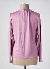 Top violet FRANK WALDER pour femme seconde vue