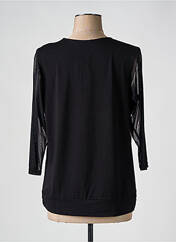 T-shirt noir FRANK WALDER pour femme seconde vue