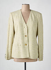 Veste chic jaune LUCIA pour femme seconde vue