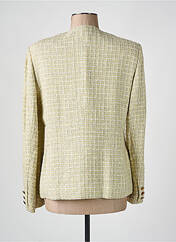 Veste chic jaune LUCIA pour femme seconde vue