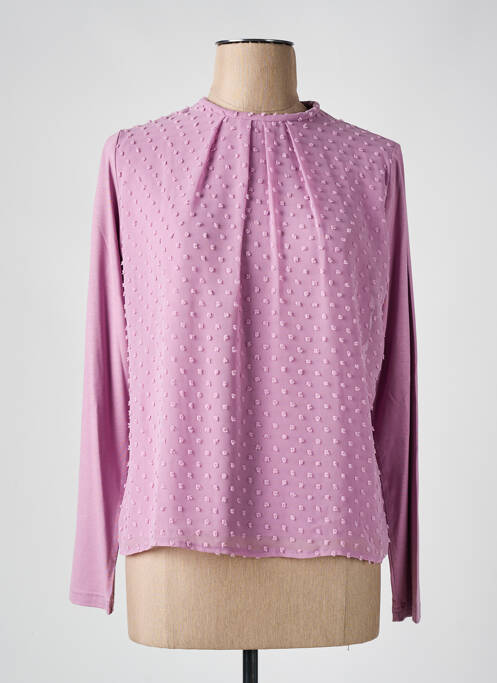 Top violet FRANK WALDER pour femme