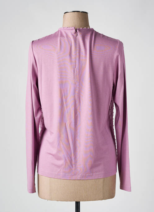 Top violet FRANK WALDER pour femme