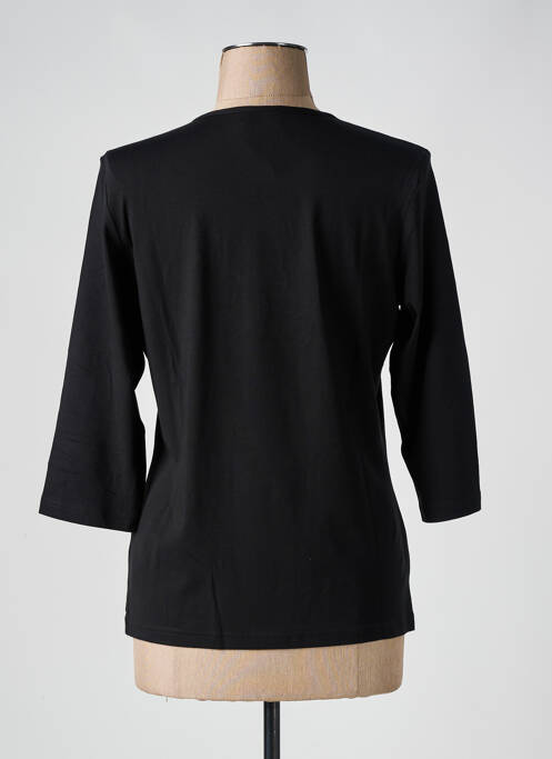 T-shirt noir FRANK WALDER pour femme