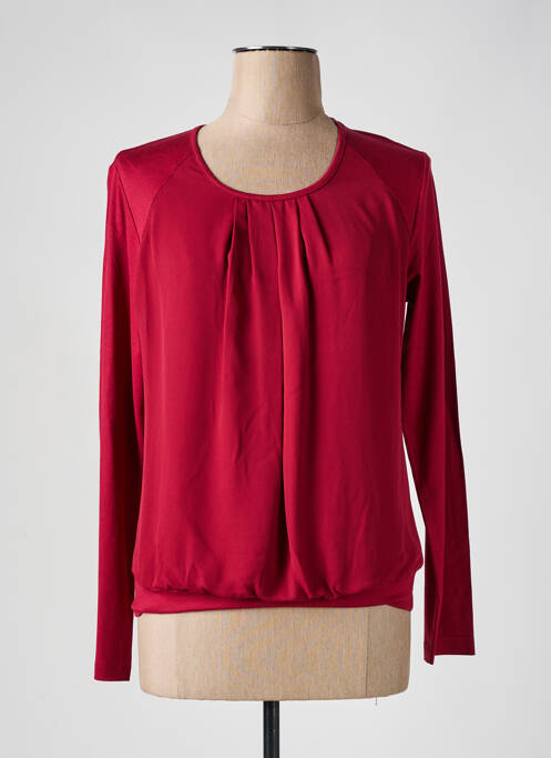 T-shirt rouge FRANK WALDER pour femme