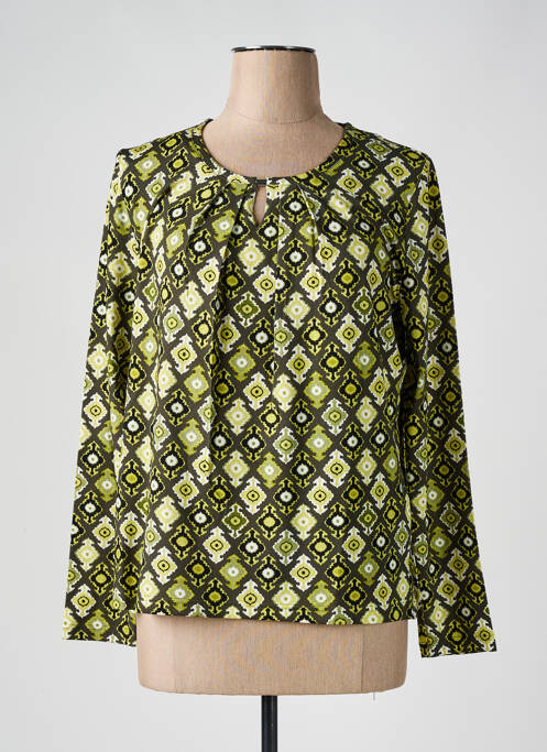 T-shirt vert FRANK WALDER pour femme