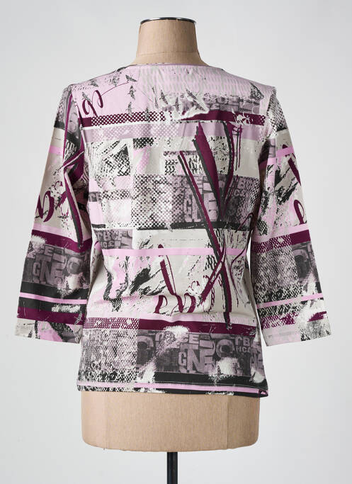 T-shirt violet BARBARA LEBEK pour femme