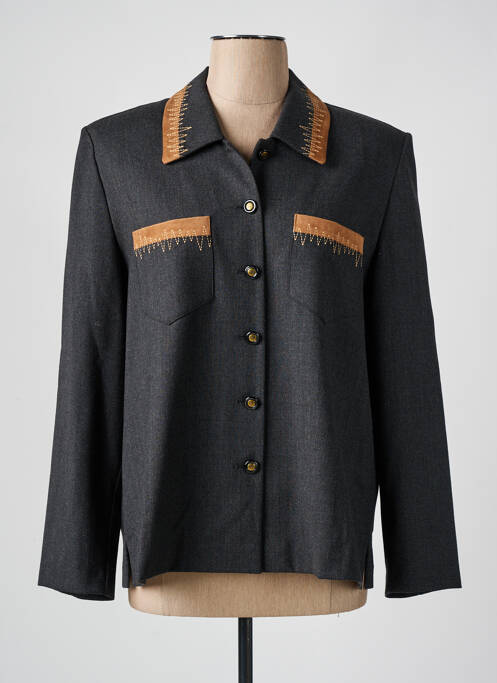 Veste casual gris FRANK WALDER pour femme