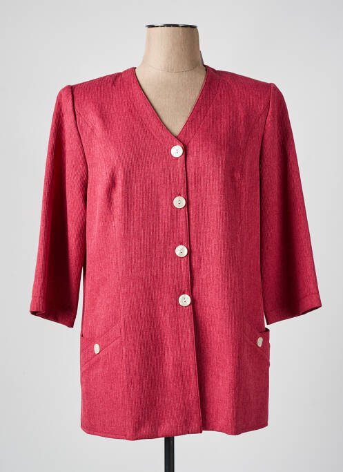 Veste casual rouge KARTING pour femme