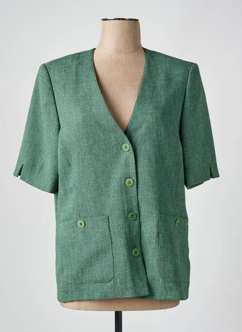 Veste chic vert FRANK WALDER pour femme