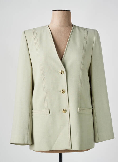 Veste chic vert NONET pour femme