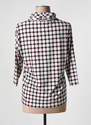T-shirt manches 3/4 manches 3/4 gris FRANK WALDER femme