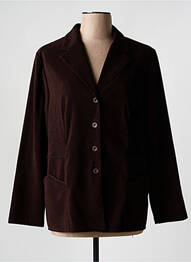 Blazer poches marron KARTING femme