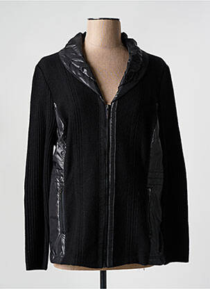 Veste casual poches noir FRANK WALDER femme