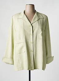 Veste casual coupe droite vert KARTING femme