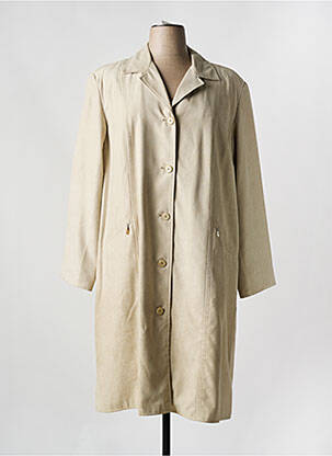 Veste casual tissage suedine beige ARIELLE femme