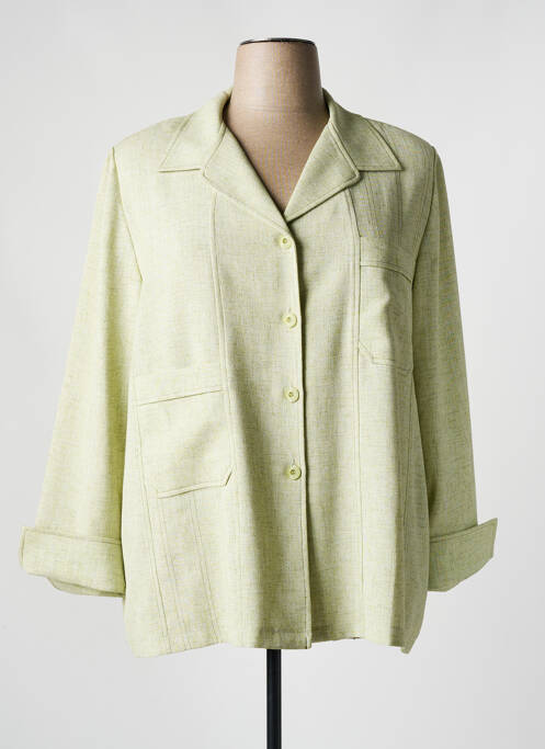 Veste casual coupe droite vert KARTING femme