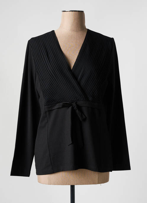 Blouse noir LUCIA pour femme