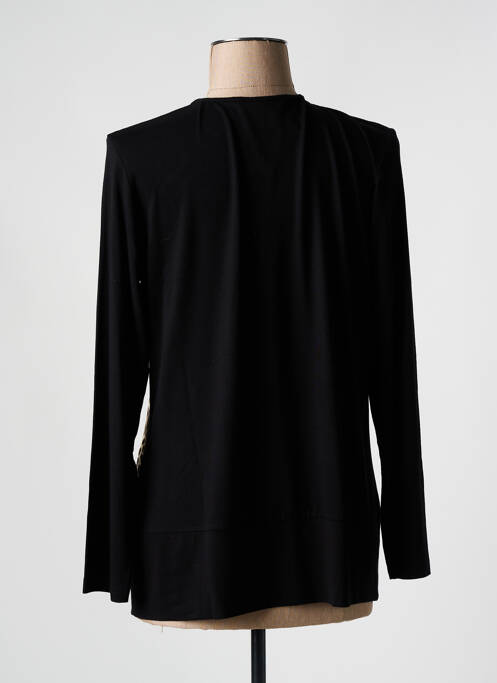 T-shirt noir FRANK WALDER pour femme