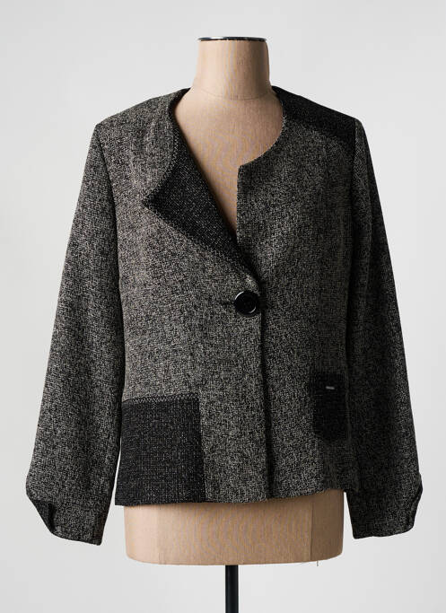 Veste casual gris LISA CHESNAY pour femme
