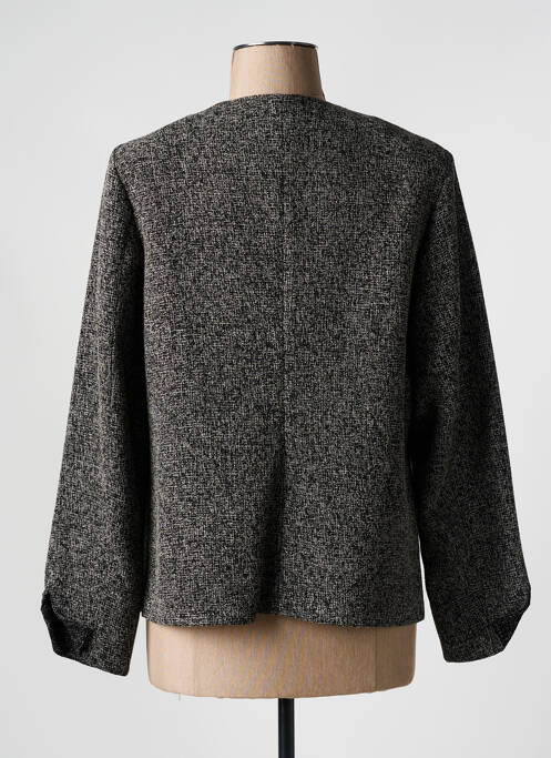 Veste casual gris LISA CHESNAY pour femme