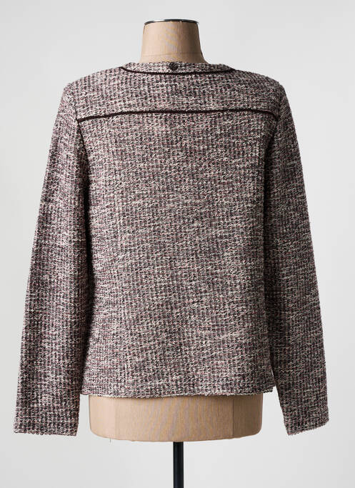 Veste casual violet LUCIA pour femme