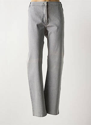 Jeans coupe slim stretch taille normale gris KARTING femme