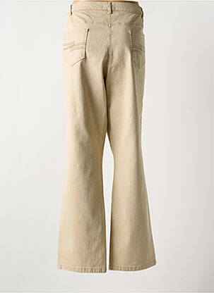 Jeans coupe slim stretch taille normale beige KARTING femme